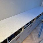 Silestone Snowy Ibiza - Lindome - montering  2024-07-25