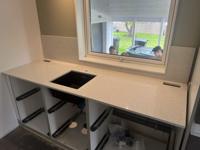 Silestone Snowy Ibiza - Hovmantorp - montering  2024-08-24