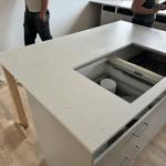 Silestone Lime Delight - Flyinge - montering  2024-09-01