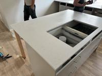 Silestone Lime Delight - Flyinge - montering  2024-09-01