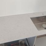 Silestone Snowy Ibiza - Osby - montering  2024-09-06