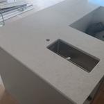 Silestone Snowy Ibiza - Osby - montering  2024-09-06