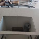 Silestone Snowy Ibiza - Osby - montering  2024-09-06