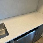 Silestone Snowy Ibiza - Svedala - montering  2024-09-24