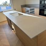 Technistone Noble Concrete Grey - Mölndal - montering  2024-09-25