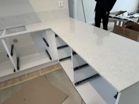 Silestone Snowy Ibiza - Nättraby - montering  2024-10-22