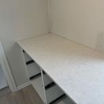 Silestone Snowy Ibiza - Nättraby - montering  2024-10-22