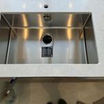 Silestone Snowy Ibiza - Nättraby - montering  2024-10-22