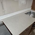 Silestone Snowy Ibiza - Lund - montering  2024-10-26