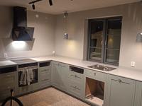 Technistone Noble Concrete Grey - Bankeryd - montering  2024-11-06