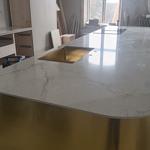 Silestone Blanc Elysee - Allerum - montering  2024-11-03