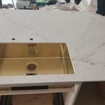 Silestone Blanc Elysee - Allerum - montering  2024-11-03