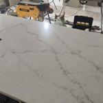 Silestone Blanc Elysee - Allerum - montering  2024-11-03