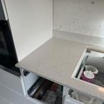 Silestone Snowy Ibiza - Partille - montering  2024-11-14
