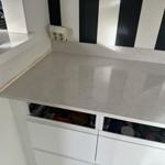 Silestone Snowy Ibiza - Partille - montering  2024-11-14