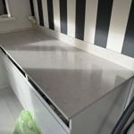 Silestone Snowy Ibiza - Partille - montering  2024-11-14