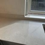 Silestone Snowy Ibiza - Partille - montering  2024-11-14
