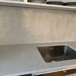 Silestone Snowy Ibiza - Helsingborg - montering  2024-11-16