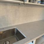 Silestone Snowy Ibiza - Helsingborg - montering  2024-11-16
