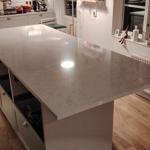 Technistone Noble Carrara - Täby - montering  2024-12-13