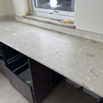 Terrazzo Perlato Royal - Löddeköpinge - montering  2024-12-14
