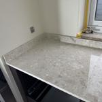 Terrazzo Perlato Royal - Löddeköpinge - montering  2024-12-14