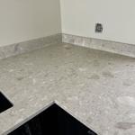 Terrazzo Perlato Royal - Löddeköpinge - montering  2024-12-14
