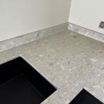 Terrazzo Perlato Royal - Löddeköpinge - montering  2024-12-14