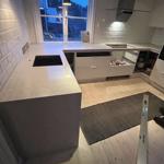 Caesarstone Bianco Drift -  Bromma - montering  2024-12-15
