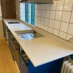Silestone Snowy Ibiza - Höganäs  - montering  2025-01-11