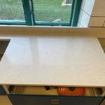 Silestone Snowy Ibiza - Höganäs  - montering  2025-01-11