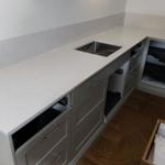 Silestone Snowy Ibiza - Bromma - montering  2024-12-20