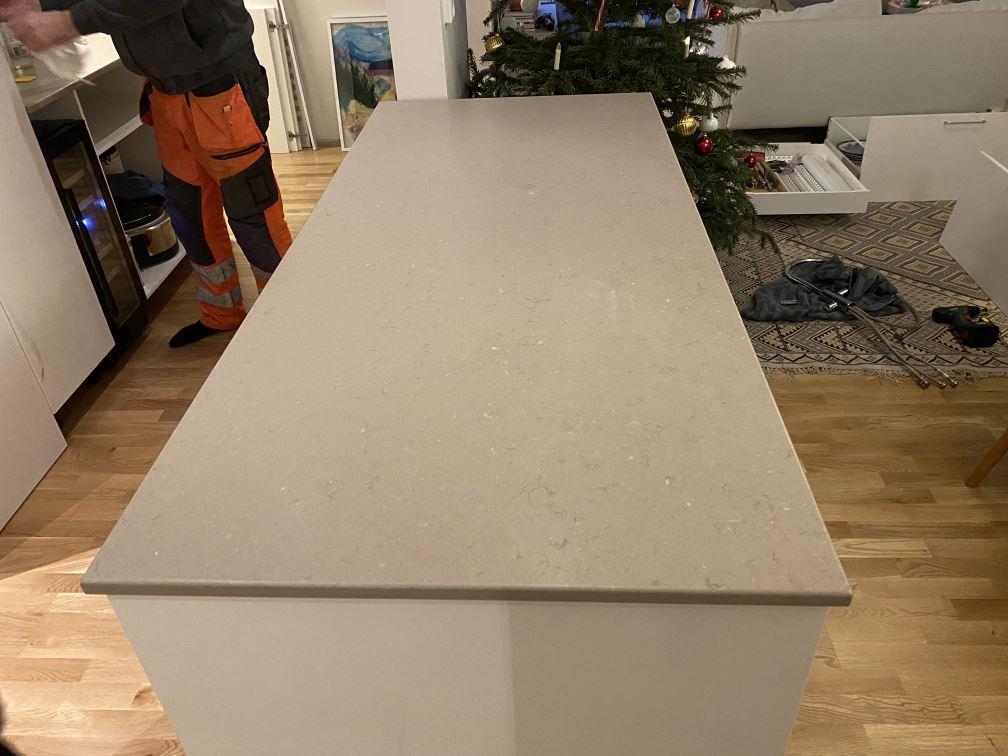 Silestone Coral Clay - Borås - montering  2025-01-09