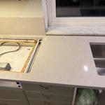 Technistone Noble Ivory White - Veberöd - montering  2025-01-19