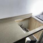 Caesarstone Shitake - Hörby - montering  2025-01-22