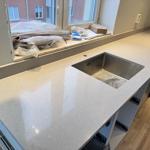 Technistone Noble Ivory White - Göteborg  - montering  2025-01-23