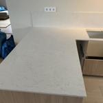Silestone Snowy Ibiza - Tygelsjö - montering  2025-02-07
