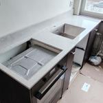 Caesarstone Bianco Drift - Johanneshov - montering  2025-02-12