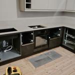 Technistone Noble Ivory White - Uppsala - montering  2025-02-19