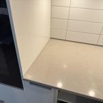 Technistone Noble Ivory White - Landskrona - montering  2025-02-15