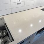 Technistone Noble Ivory White - Landskrona - montering  2025-02-15