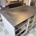 Nero Assoluto Flamed and Brushed - Vara - montering  2025-02-13