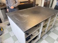 Nero Assoluto Flamed and Brushed - Vara - montering  2025-02-13