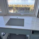 Dekton Arga - Limhamn  - montering  2025-02-18
