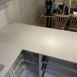 Silestone Snowy Ibiza - Kungsbacka - montering  2025-02-28