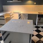 Technistone Mystery White - Täby - montering  2025-02-24