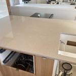 Technistone Noble Ivory White - Karlshamn - montering  2025-03-18