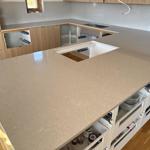 Technistone Noble Ivory White - Karlshamn - montering  2025-03-18