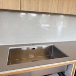 Technistone Noble Ivory White - Karlshamn - montering  2025-03-18