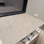 Terrazzo Perlato Royal - Odense SV - montering  2025-03-17
